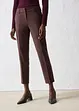 Pantaloni aderenti con lana, bonprix