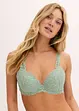 Reggiseno con coppe preformate e pizzo floreale, bonprix