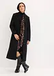 Cappotto lungo in simil lana, bonprix