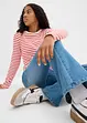 Jeans flared a vita media, bonprix