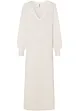 Abito in maglia oversize di media lunghezza, bonprix