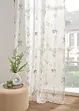 Tenda trasparente in fantasia floreale (pacco da 1), bonprix