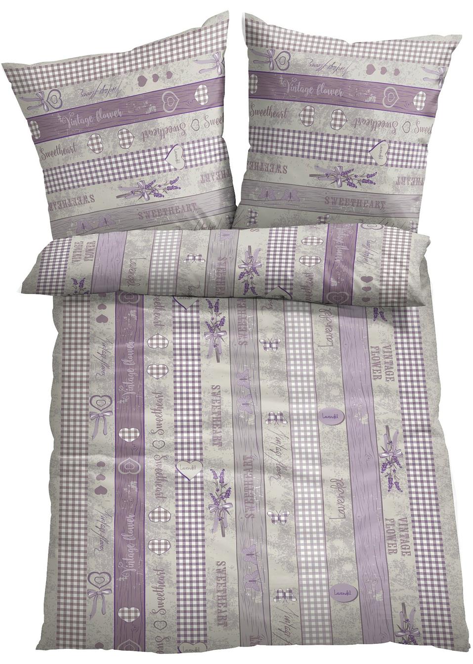 Biancheria da letto "Lavanda" Viola - - bonprix.it