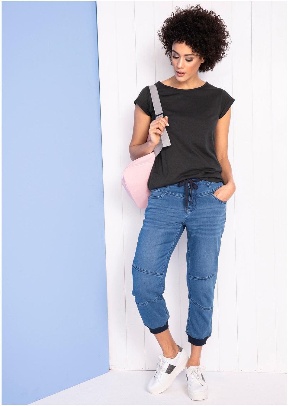 SHEIN Uny Maglietta A Maniche Raglan Con Motivo Lettera