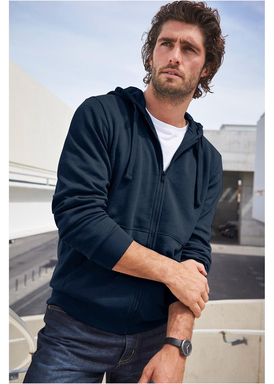 Felpe Con Cappuccio Da Uomo In Tinta Una Con Zip Felpe Con Cappuccio Felpe Tute Sportive Da Esterno Tasche Con Coulisse Cardigan Cappotto 241116 Da 12,06 € | DHgate - Foto 3