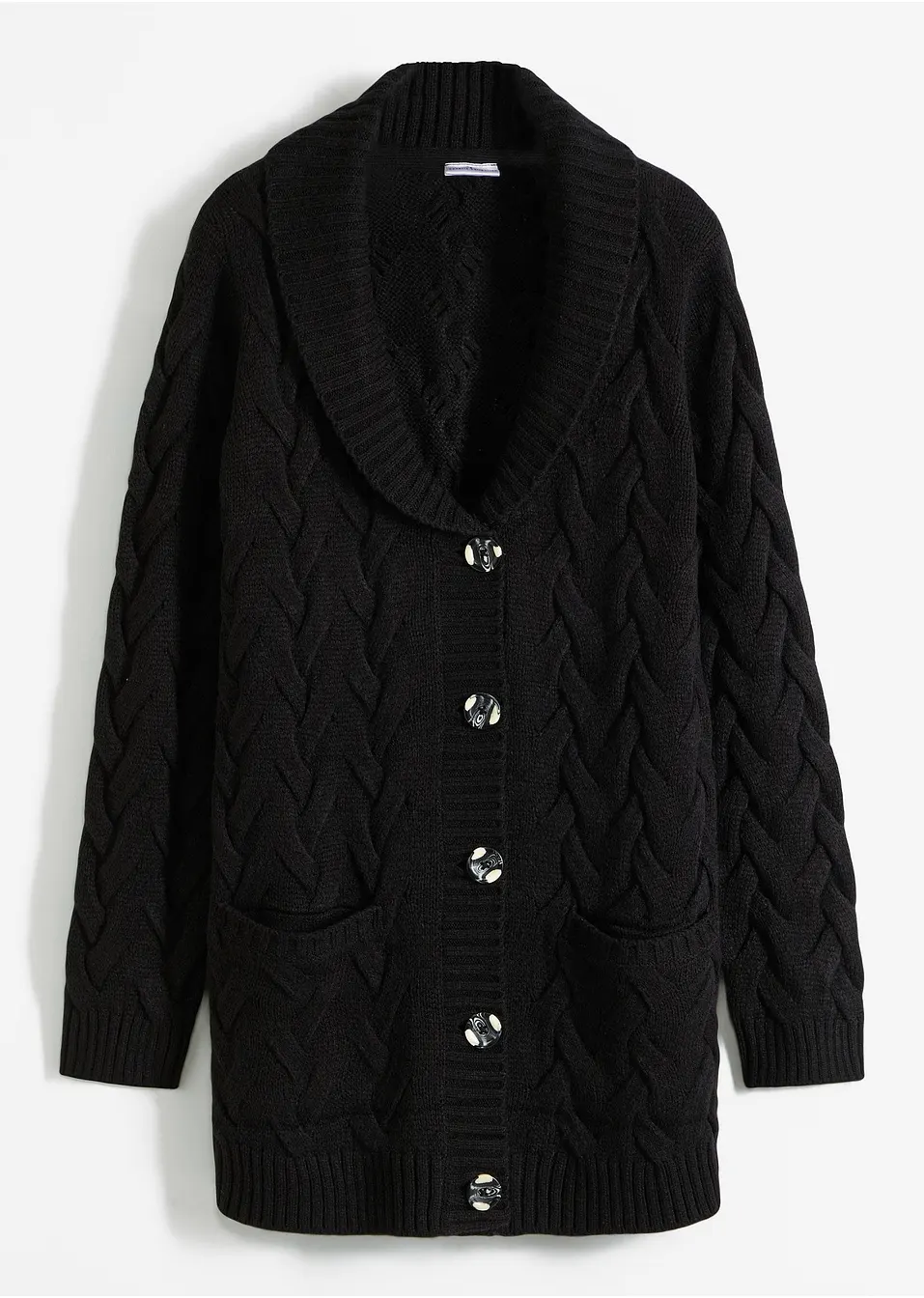Cardigan Donna GRECERELLE – Maniche Lunghe Scollo Rotondo, Elegante E Caldo Per Autunno/Inverno