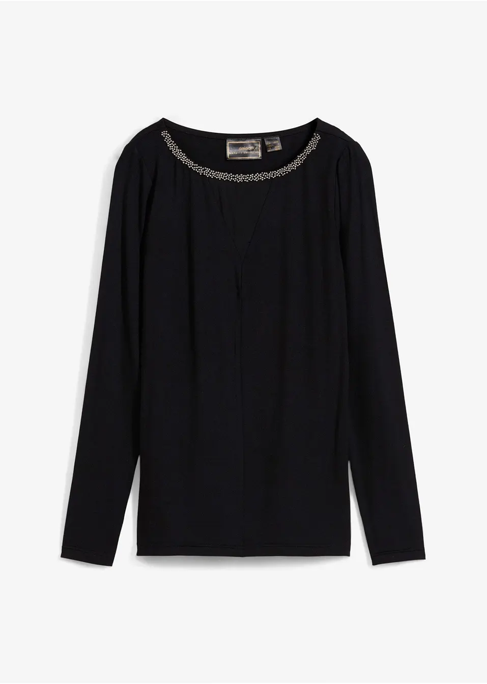 Calvin Klein Abbigliamento Donna Maglie Maglia Nero XL Maniche Lunghe