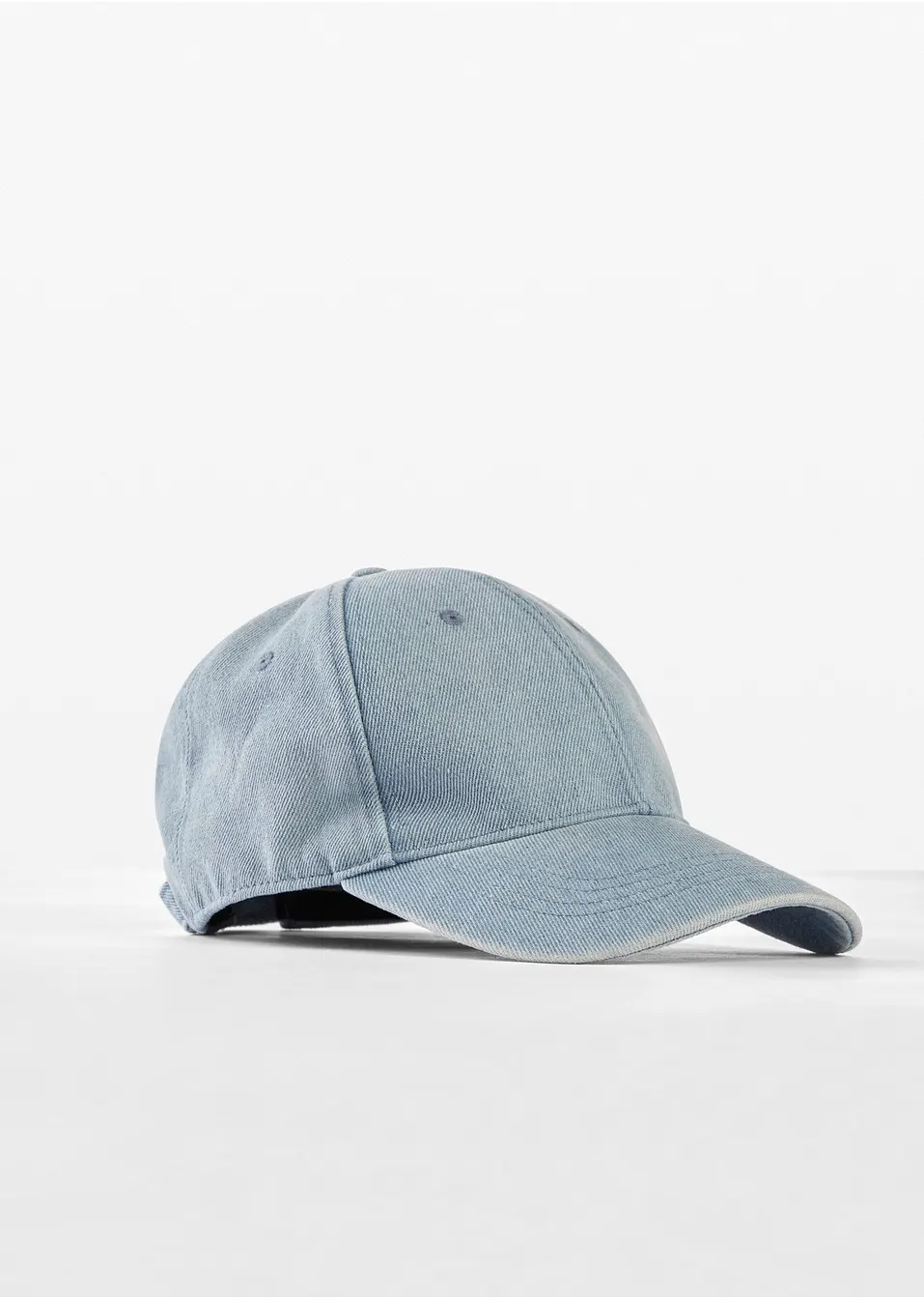Cappellino Da Baseball LUCKYBUNNY Con Fiore E Strass – Visiera Curva, Stile Denim, Regolabile – Taglia Unica Donna