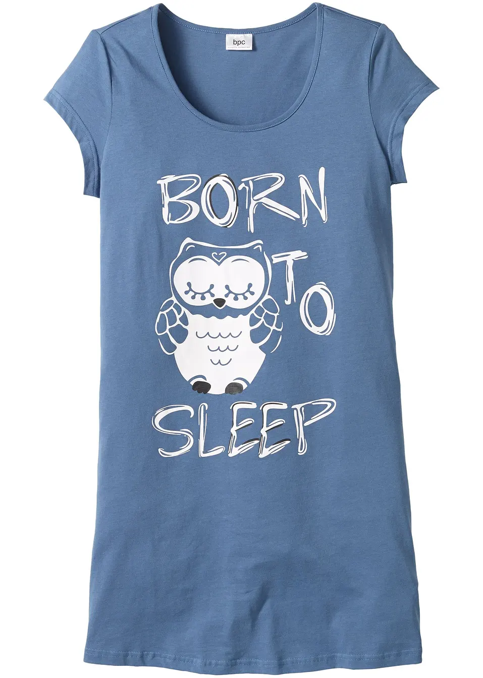 Romesa - Camicia Da Notte Termica Lunga Per Donna, Stampa Lunare, Comoda