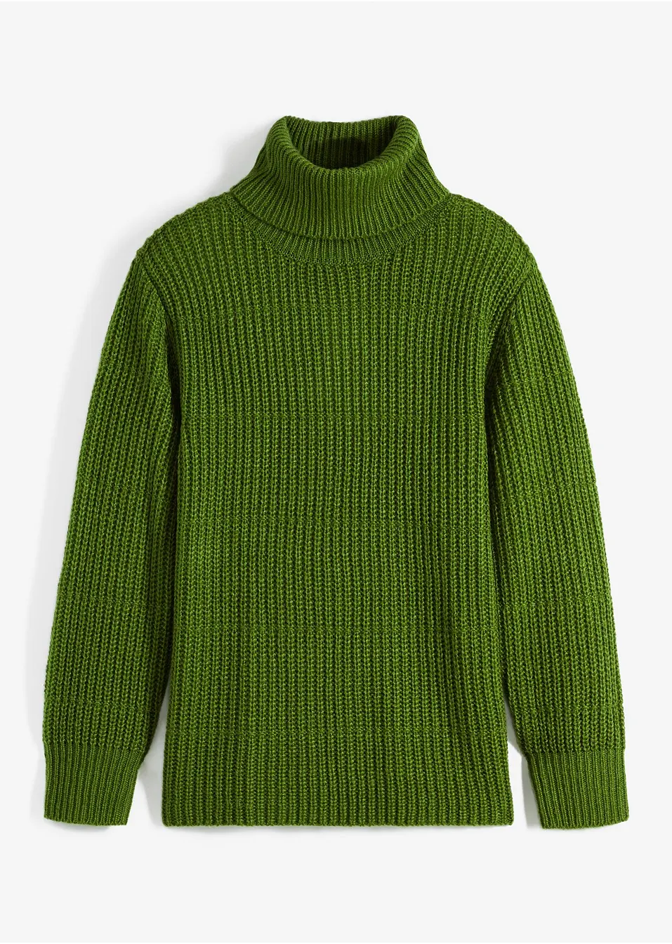 Maglia Lupetto Color Panna In Pura Lana Con Spacchi Laterali E Fondo Posteriore Piu Lungo Hlo
