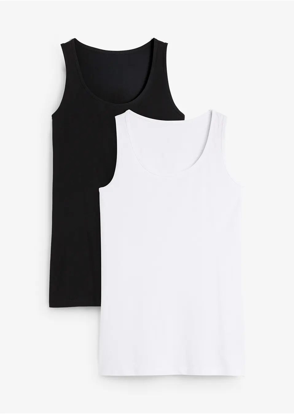 Canottiere WESTMARK LONDON: 3 Pezzi In Cotone, Senza Maniche – Basic Morbidi In Nero, Bianco E Beige (Taglie XS-XL) - 2