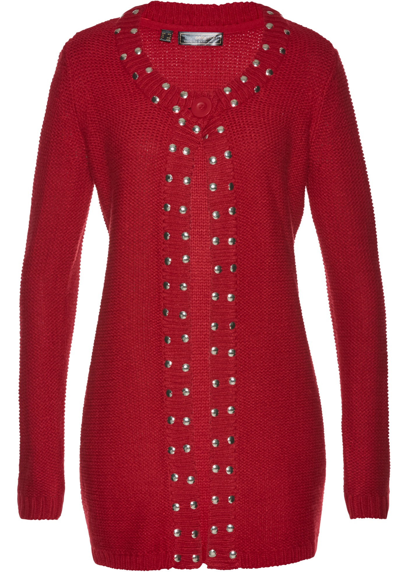 Cardigan lungo (Rosso) - bpc selection
