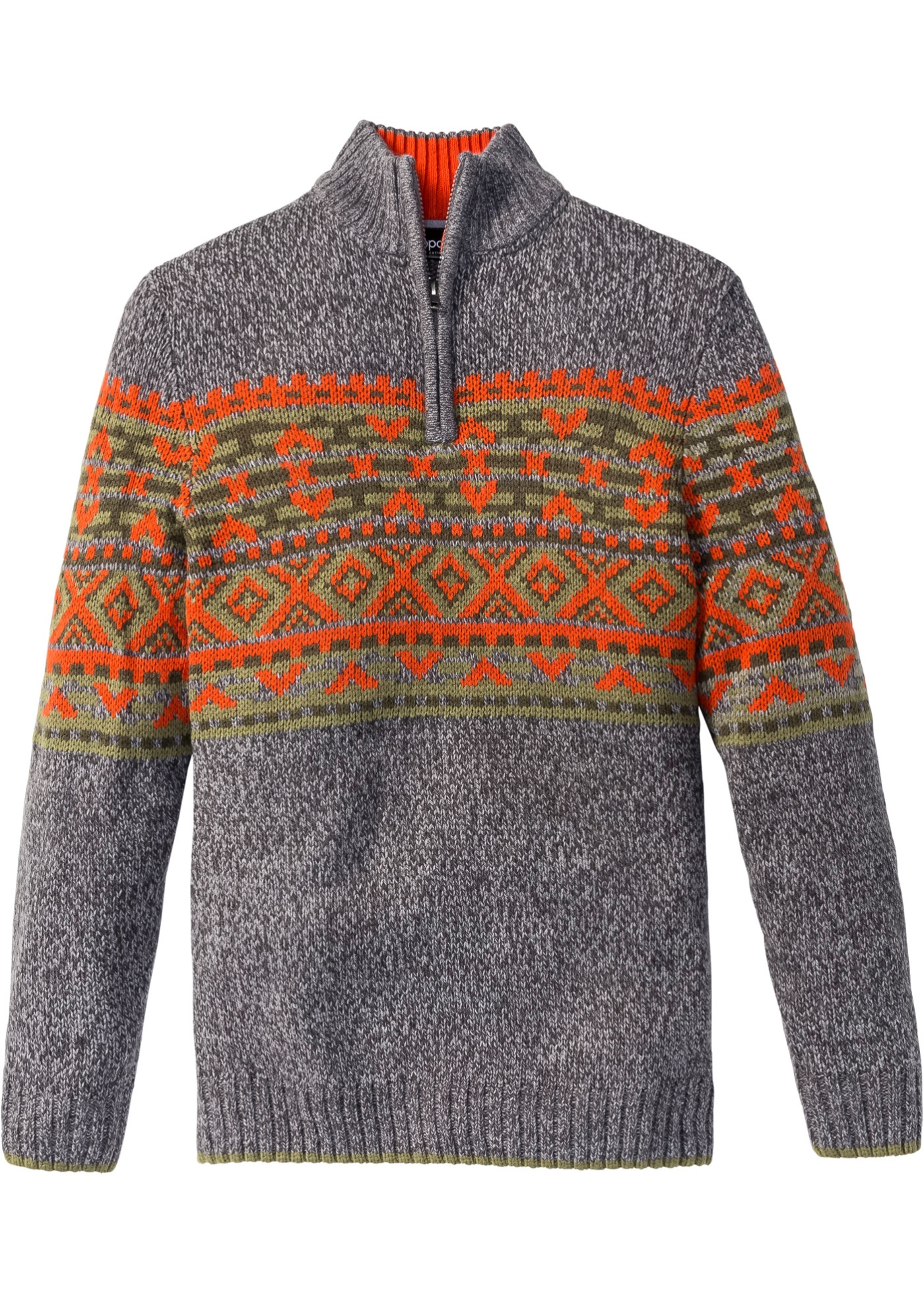 Pullover regular fit (Grigio) - bpc bonprix collection