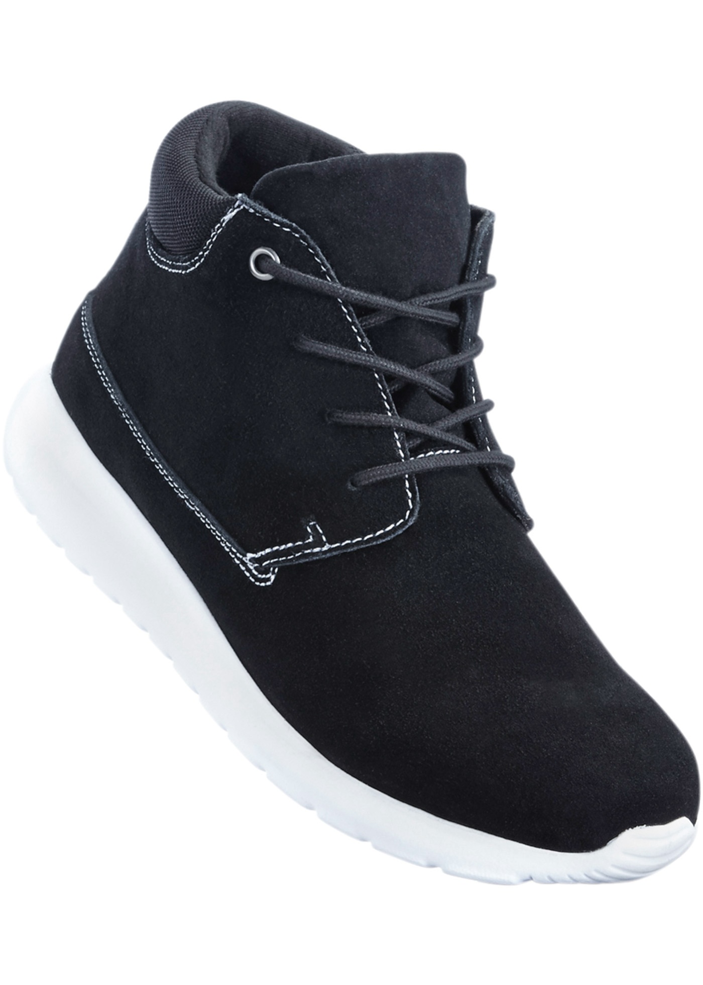 Sneaker in pelle (Nero) - bpc bonprix collection