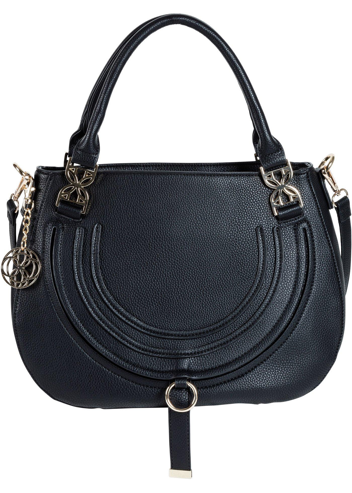 Borsa a tracolla con manici Phoebe (Nero) - bpc bonprix collection Borsa a tracolla con manici Phoebe (Nero) - bpc bonprix collection