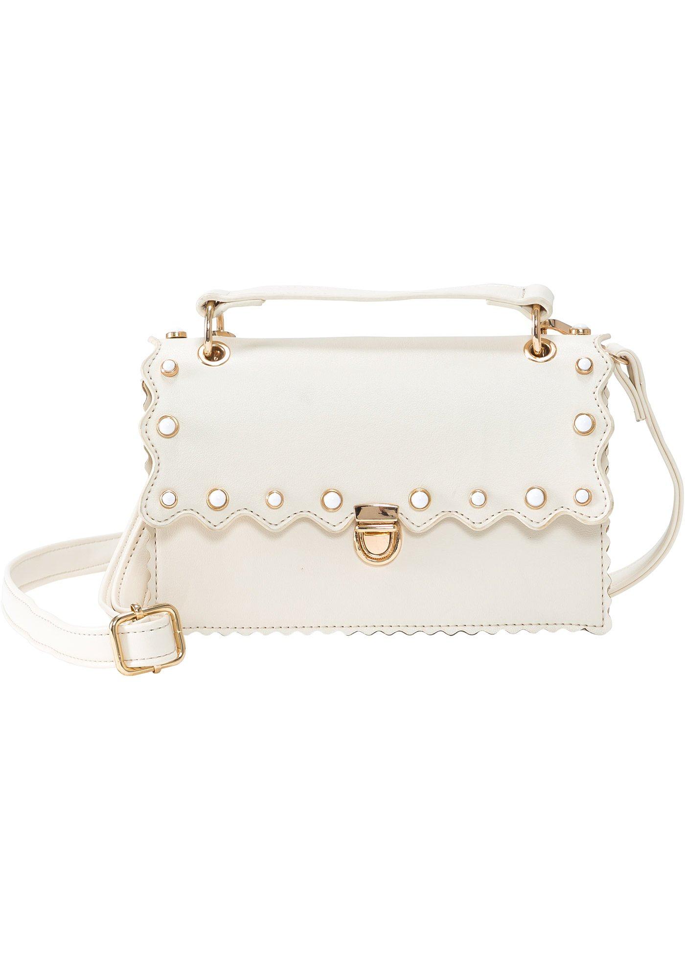 Borsa a tracolla con perle (Bianco) - bpc bonprix collection Borsa a tracolla con perle (Bianco) - bpc bonprix collection