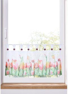 Tenda a vetro con stampa floreale, bpc living bonprix collection