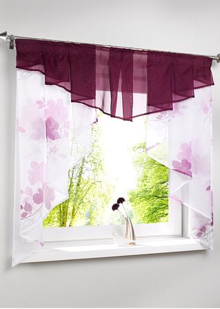 Telo a vetro con mantovana sotto - Sorelle Milesi Casa