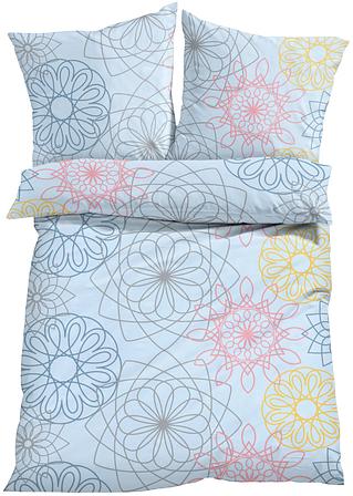 Kinzler Biancheria Da Letto In Cotone Satinato - Copripiumino 135x200 E Federa 80x80, Anallergica