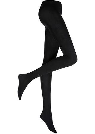 Collants Autoportants Noirs Brodés Glamour - Taille Unique Femme - Neuves Avec étiquettes