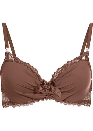 Reggiseno Push Up D.N Goddess Imbottito Con Ferretto – Taglie Forti Fino Alla 40, Ricamato